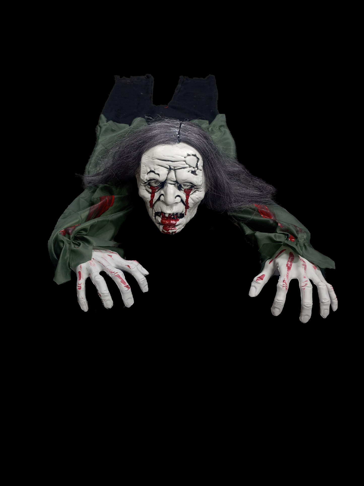 Halloween Skeleton Groundbreaker Decoration – Movable Arms, Realistic Skull, Graveyard Horror Prop, 1PC, 1.2M Tall