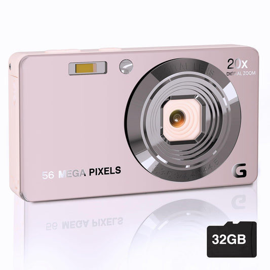 Yexmas Digital Camera,Pink
