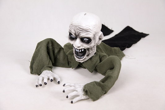 Halloween Bloody Skeleton Groundbreaker – Red-Stained Creepy Crawler, Scary Decor for Lawn/Yard, 1PC, 1M Tall