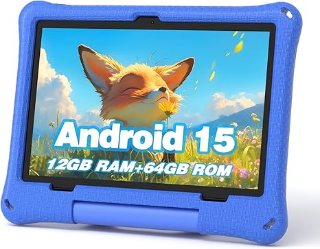 YOUPINS 7" Kids Tablet Bundle, A
